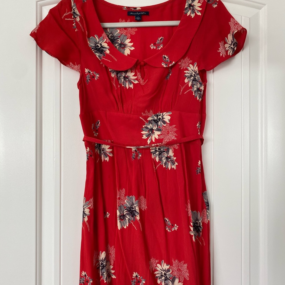 Red American Eagle summer dress